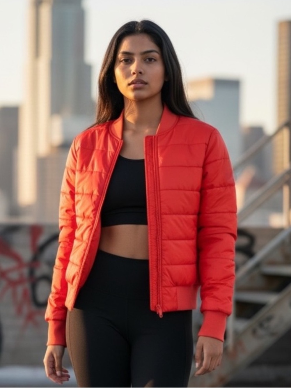 Lululemon Non-Stop Bomber *Reversible
Autumn Red size 6